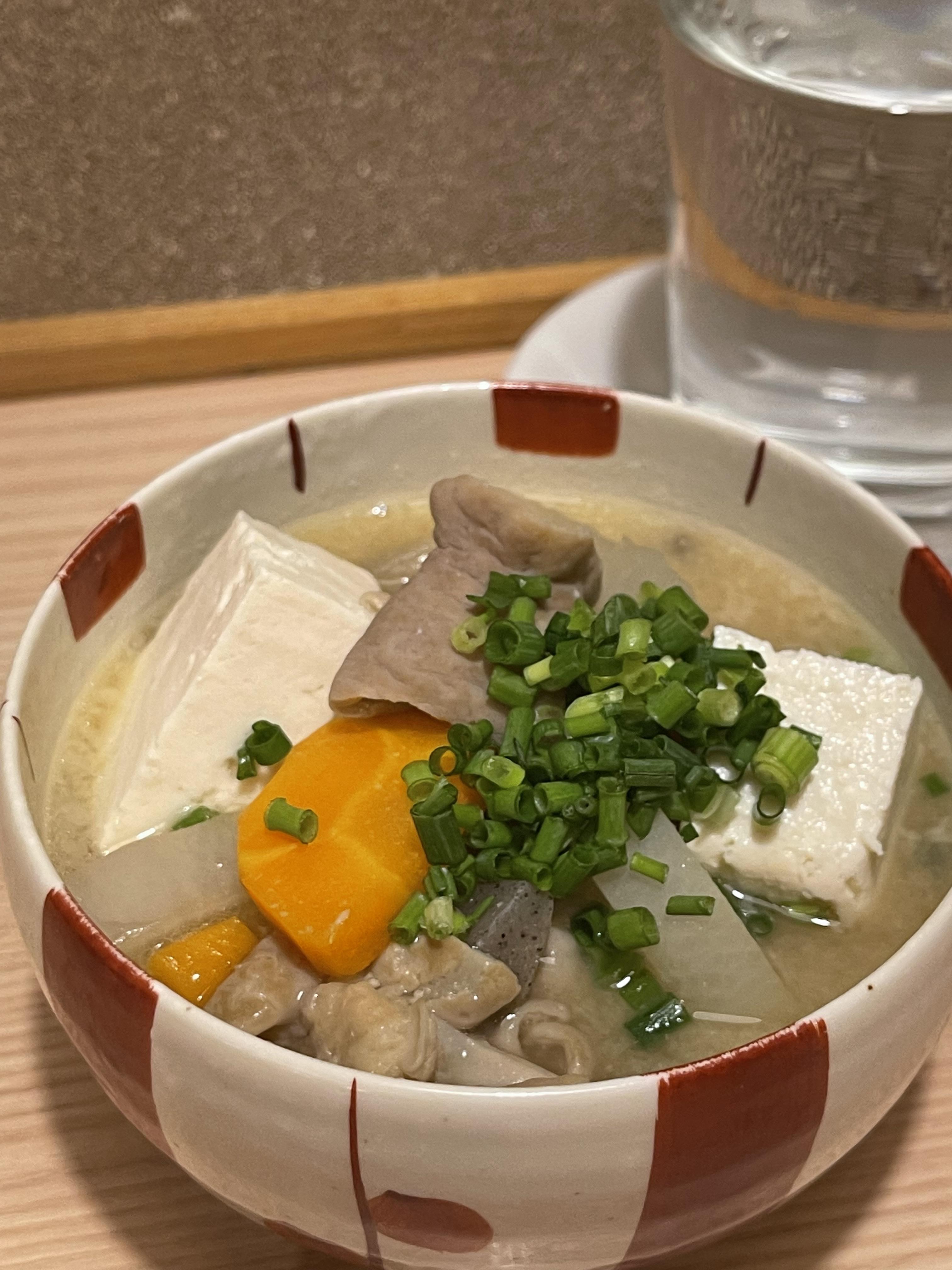 野菜たっぷりもつ煮