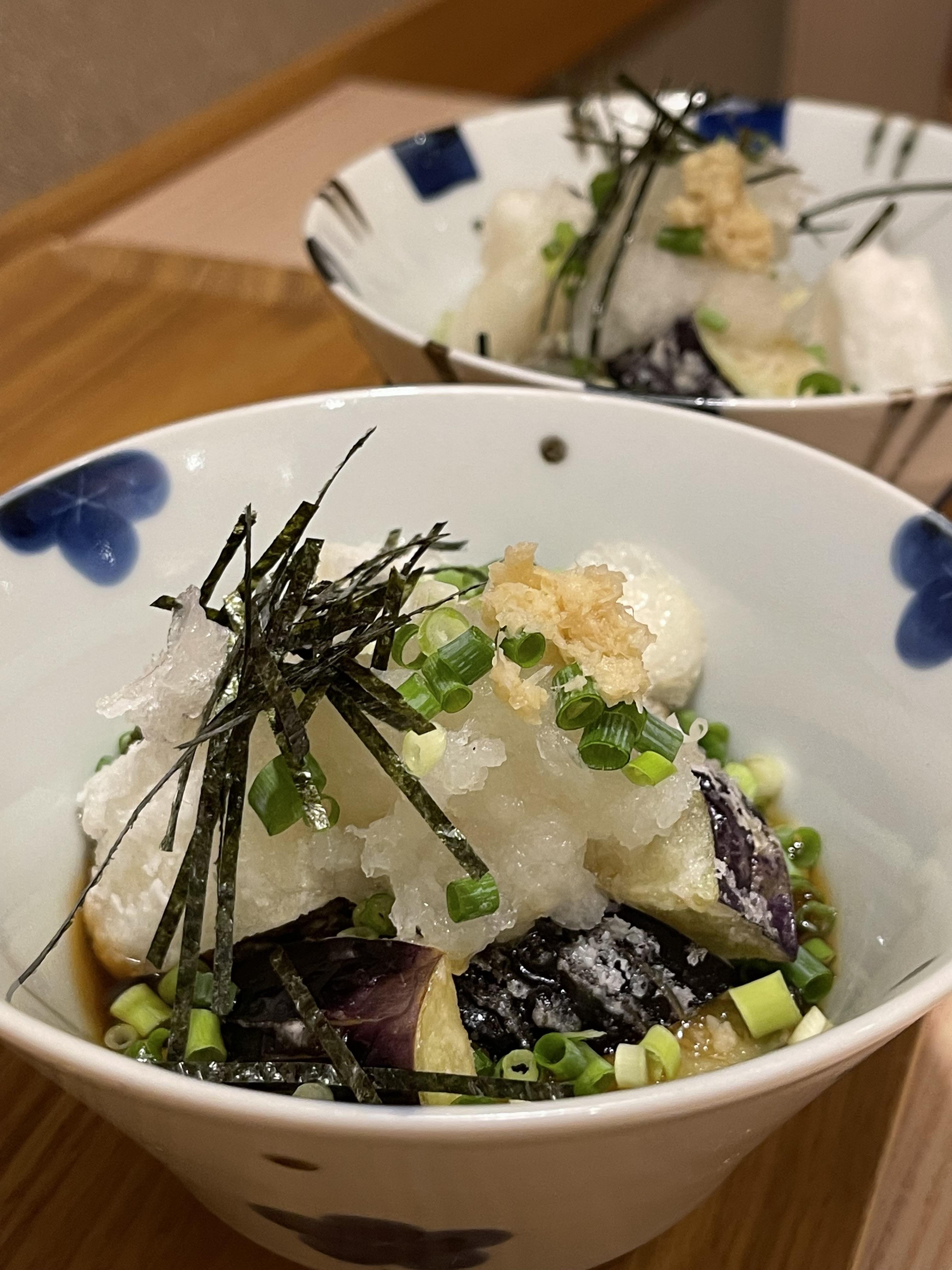 茄子の揚げだし